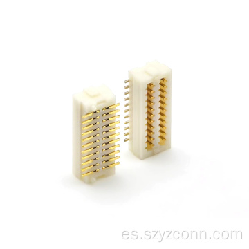 Conector hembra de placa a placa con paso de 0,8 mm